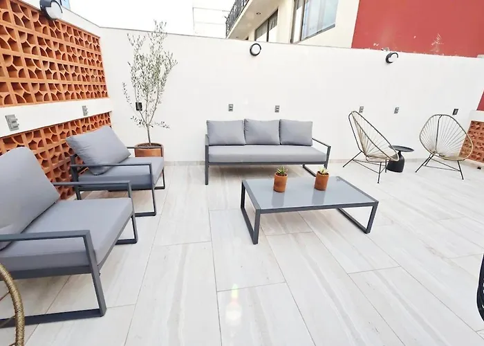 Luz Maria 9 Maiahome Prime Location In Polanco With Terrace Apartment Mexico City