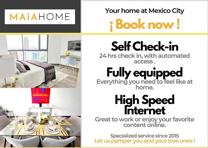 Apartment Luz Maria 9 Maiahome Prime Location In Polanco With Terrace *